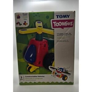 Tomy‎ Toomies Mix and Match Constructable Vehicles Toy Set  **missing 4 pieces**